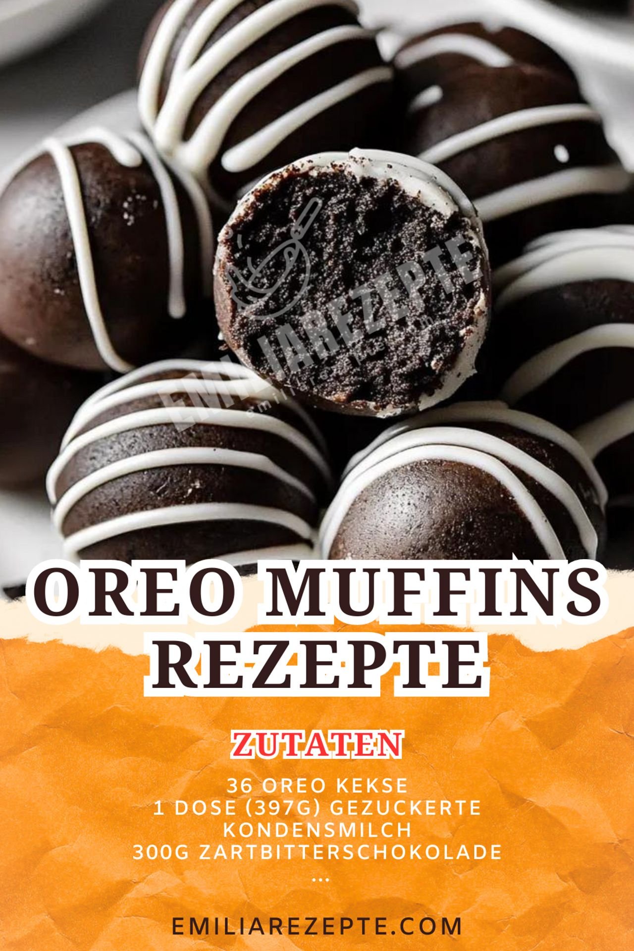 Oreo Muffins Rezepte: Einfache Pralinen ohne Frischkäse