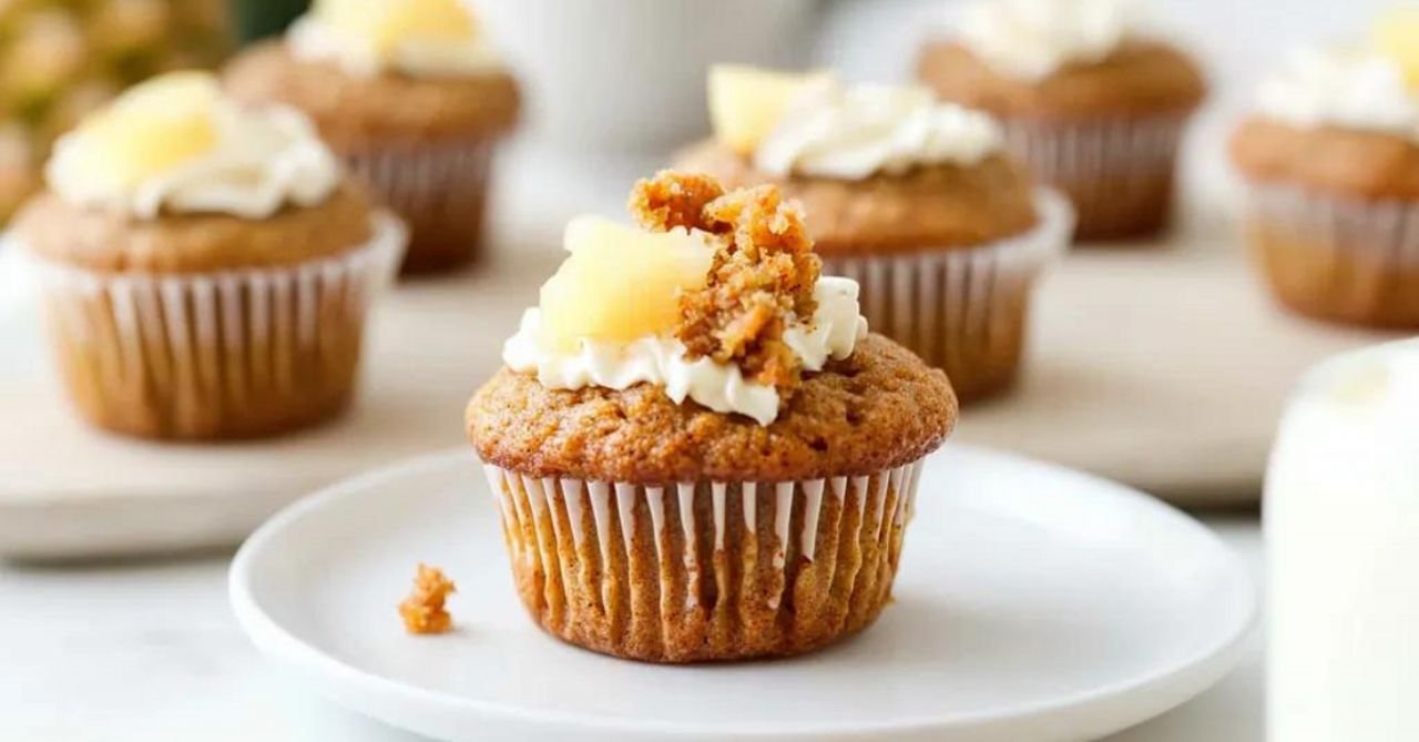 Saftige Ananas-Karotten-Muffins: Fruchtig-süße Leckerei für zwischendurch