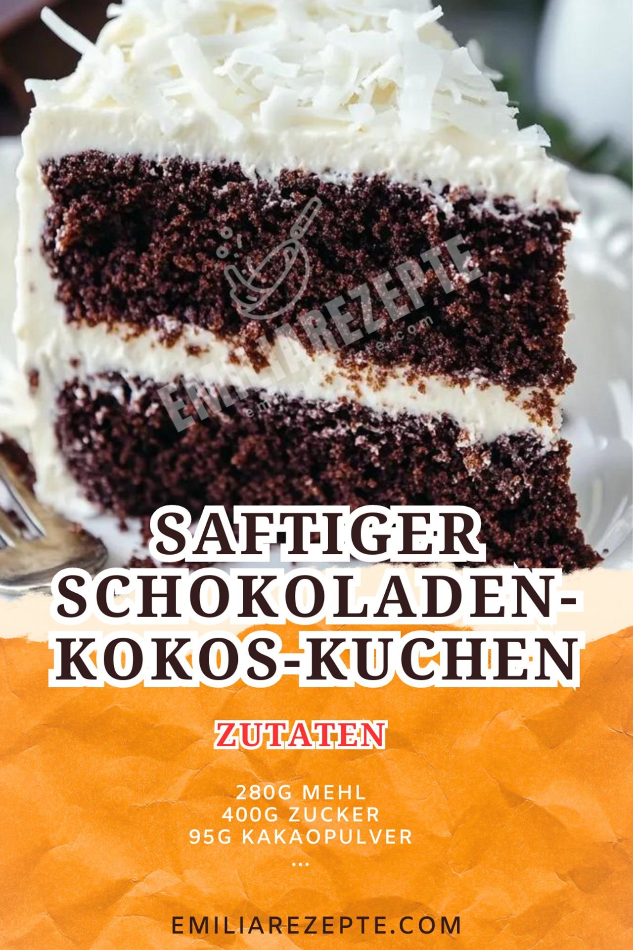 Saftiger Schokoladen-Kokos-Kuchen: Ein himmlisches Kuchen Rezept für Genießer