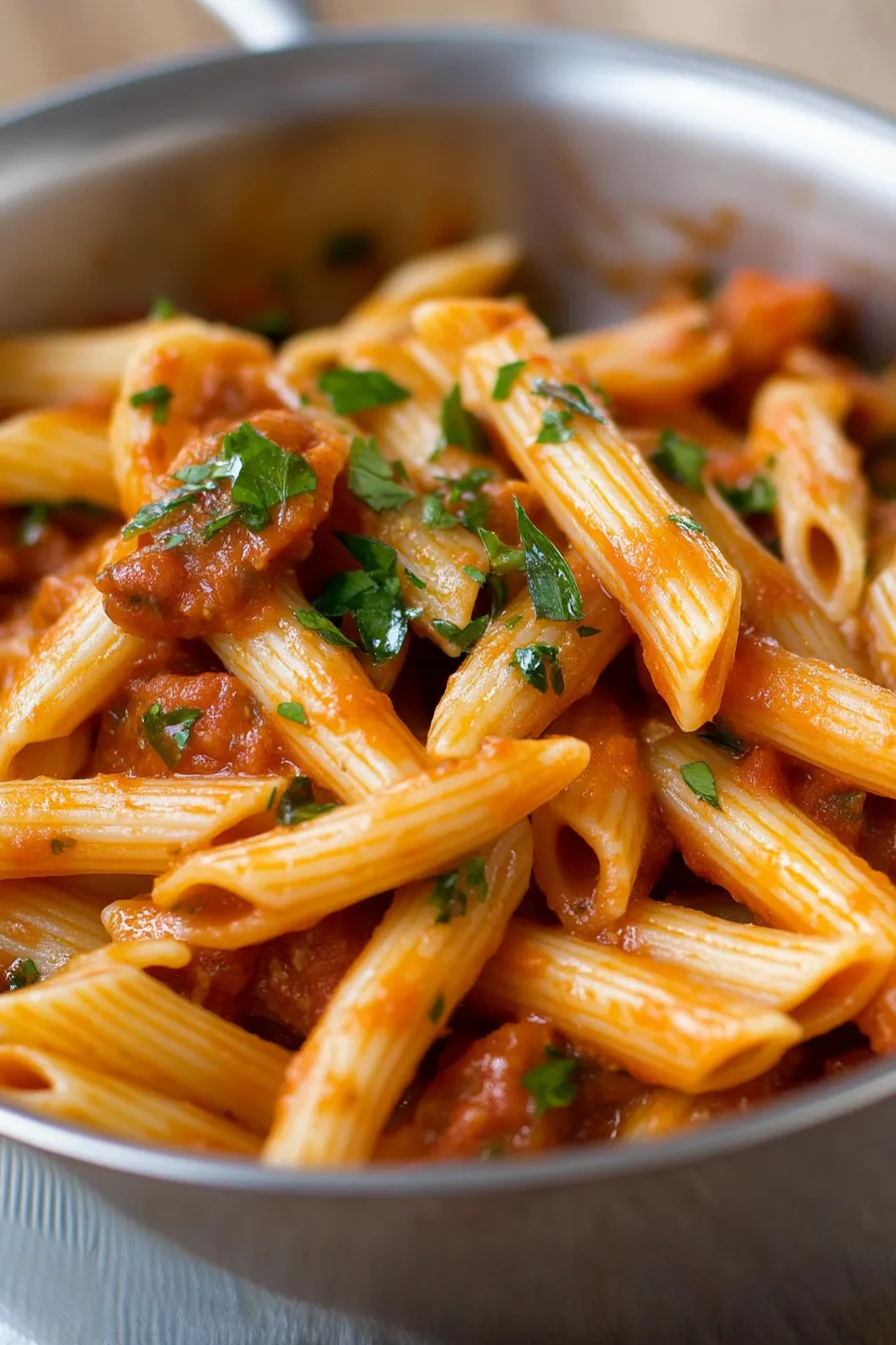 Schnelle und Einfache Pasta Rezepte: Bunte Nudeln mit Gemüse