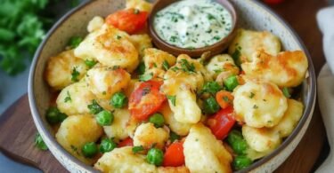 Vegetarische Rezepte: Bunter Gemüseschmarrn - Schnell und Lecker