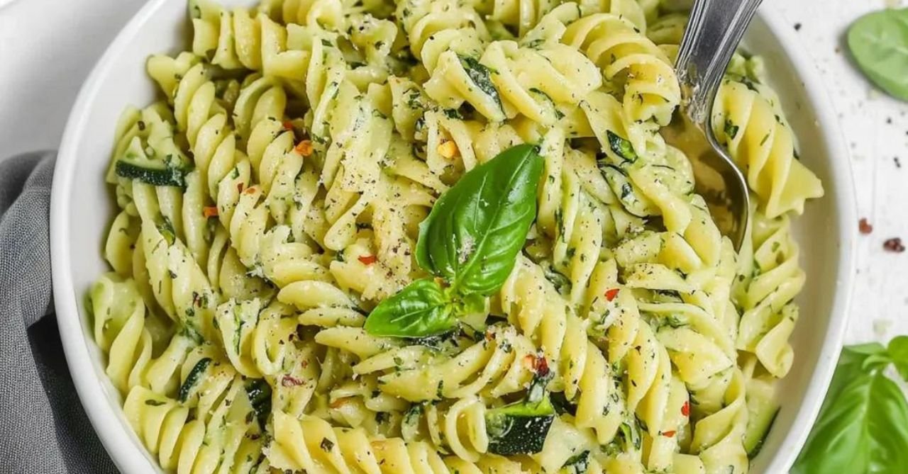 zucchini-rezepte-cremige-zucchini-pasta-mit-tomaten-schnell-und-gesund