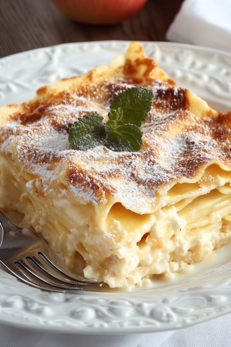 Apfel-Lasagne - Einfache Kuchen Rezepte Schnell | Emilia Rezepte