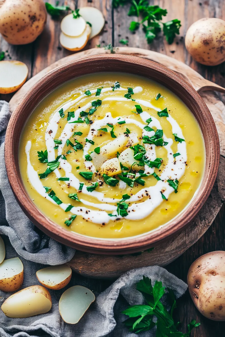 Kartoffel-Lauch-Suppe: Cremiges veganes Rezept für kalte Tage