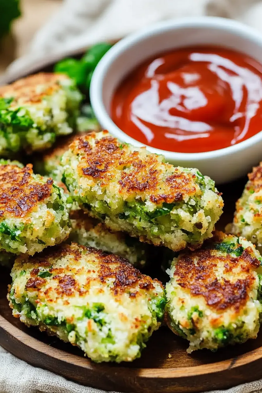 Knusprige Brokkoli Rezepte: Leckere Käse-Nuggets aus dem Ofen