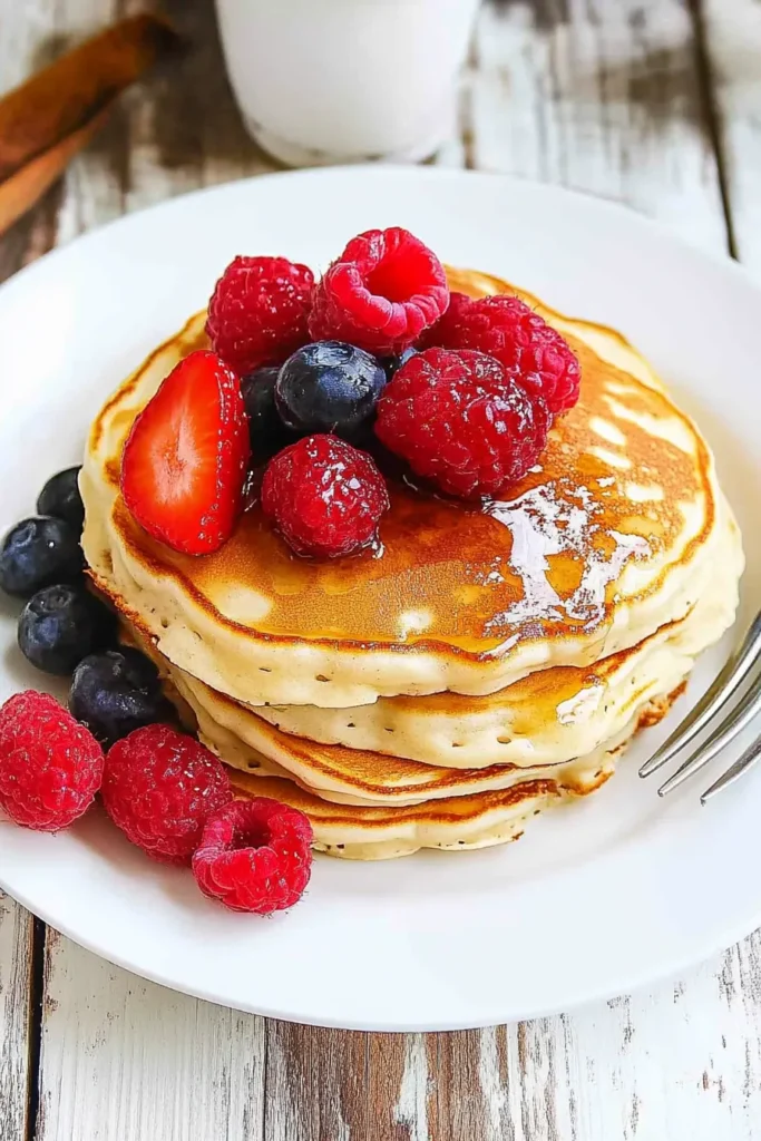 Pancakes Rezept: Fluffige Amerikanische Pfannkuchen - Schnell &amp; Lecker
