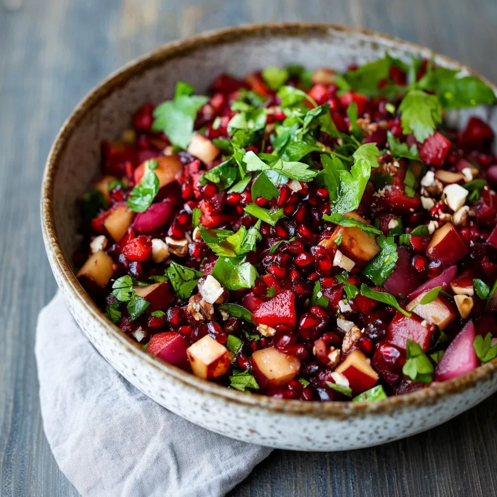 Gesunde Rezepte: Bunter Rote Bete-Linsen-Salat mit Feta