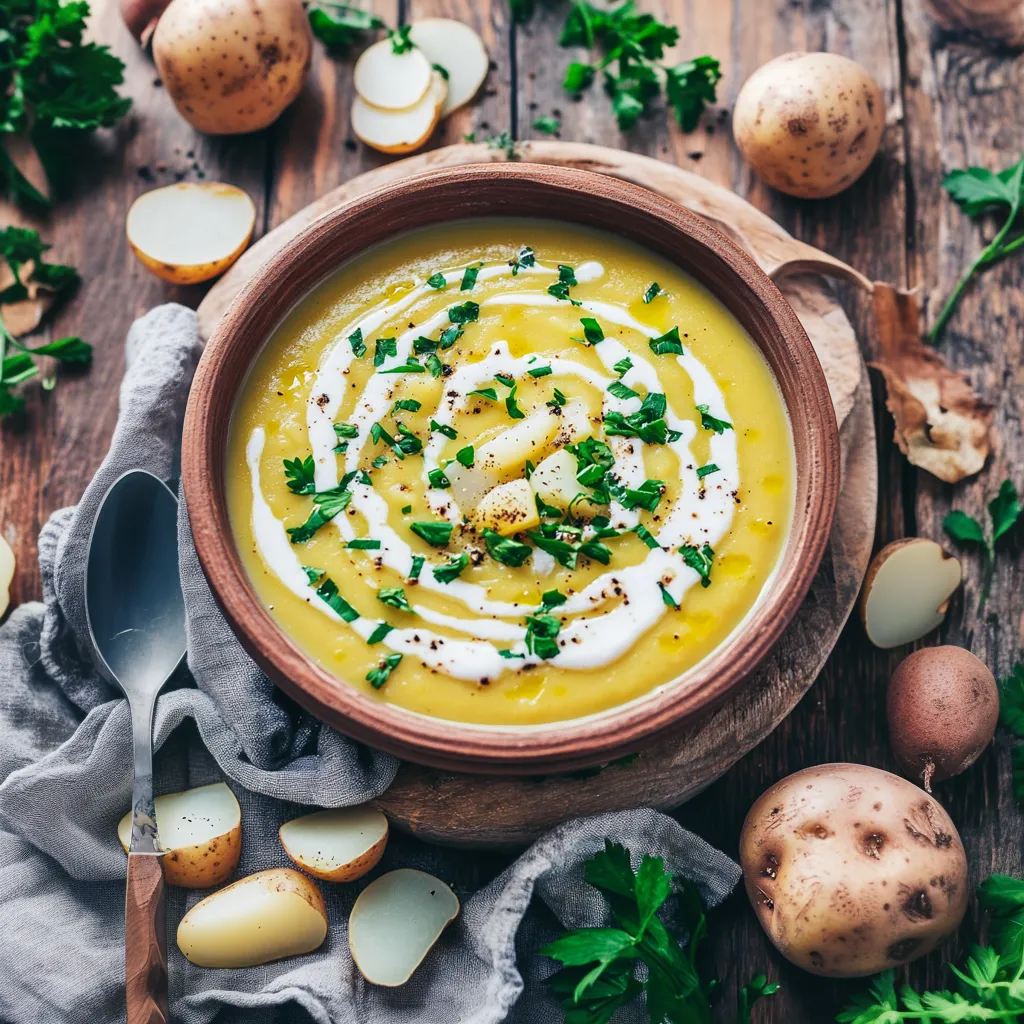 Kartoffel-Lauch-Suppe: Cremiges veganes Rezept für kalte Tage