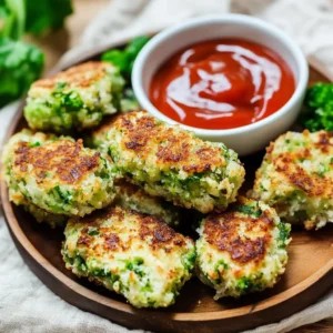 Knusprige Brokkoli Rezepte: Leckere Käse-Nuggets aus dem Ofen