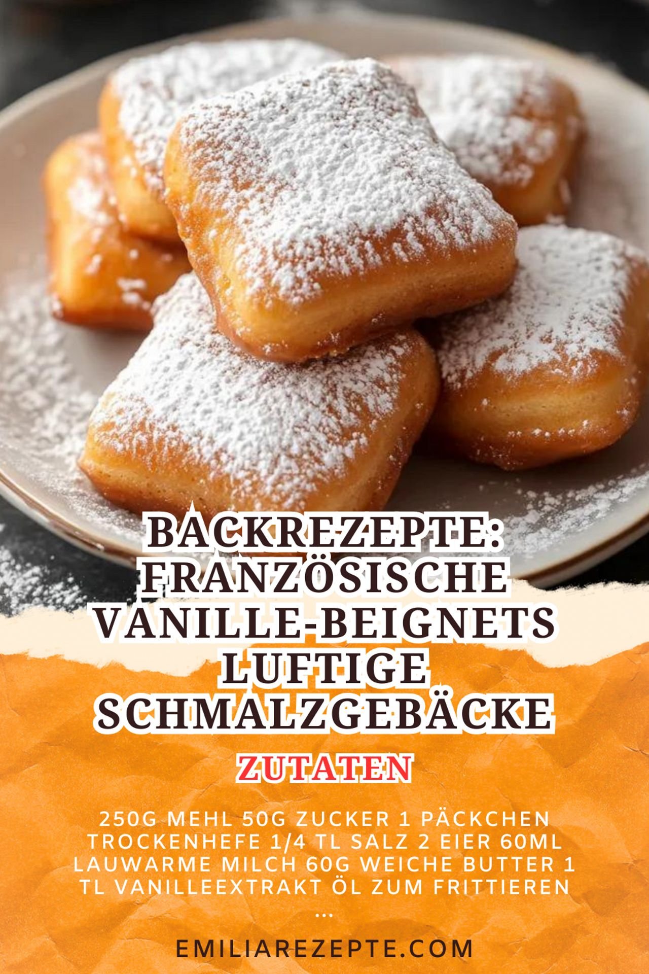 Backrezepte: Französische Vanille-Beignets | Luftige Schmalzgebäcke