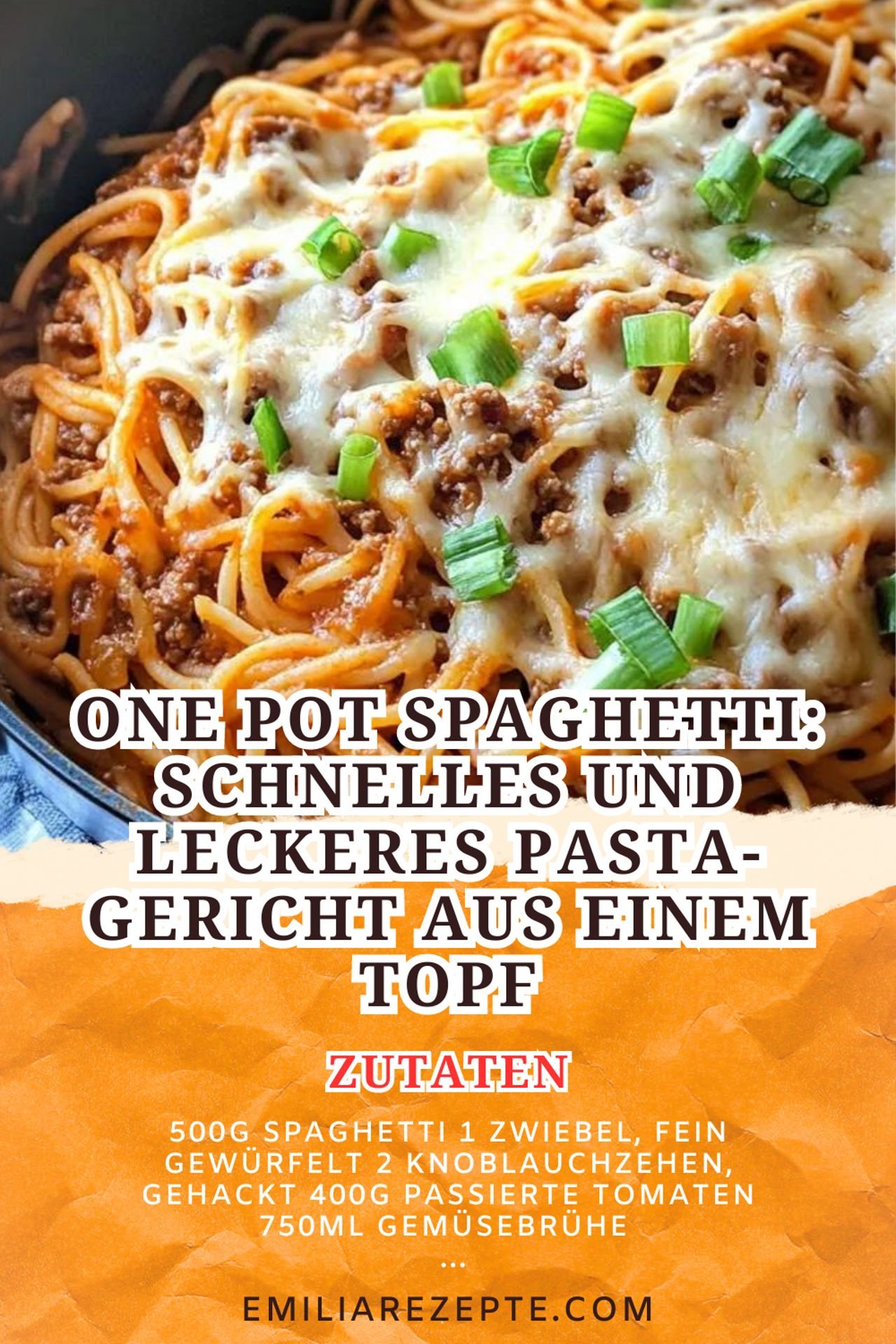 One Pot Spaghetti: Schnelles und leckeres Pasta-Gericht aus einem Topf