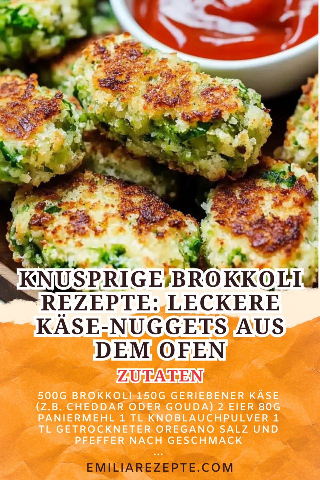 Knusprige Brokkoli Rezepte: Leckere Käse-Nuggets aus dem Ofen