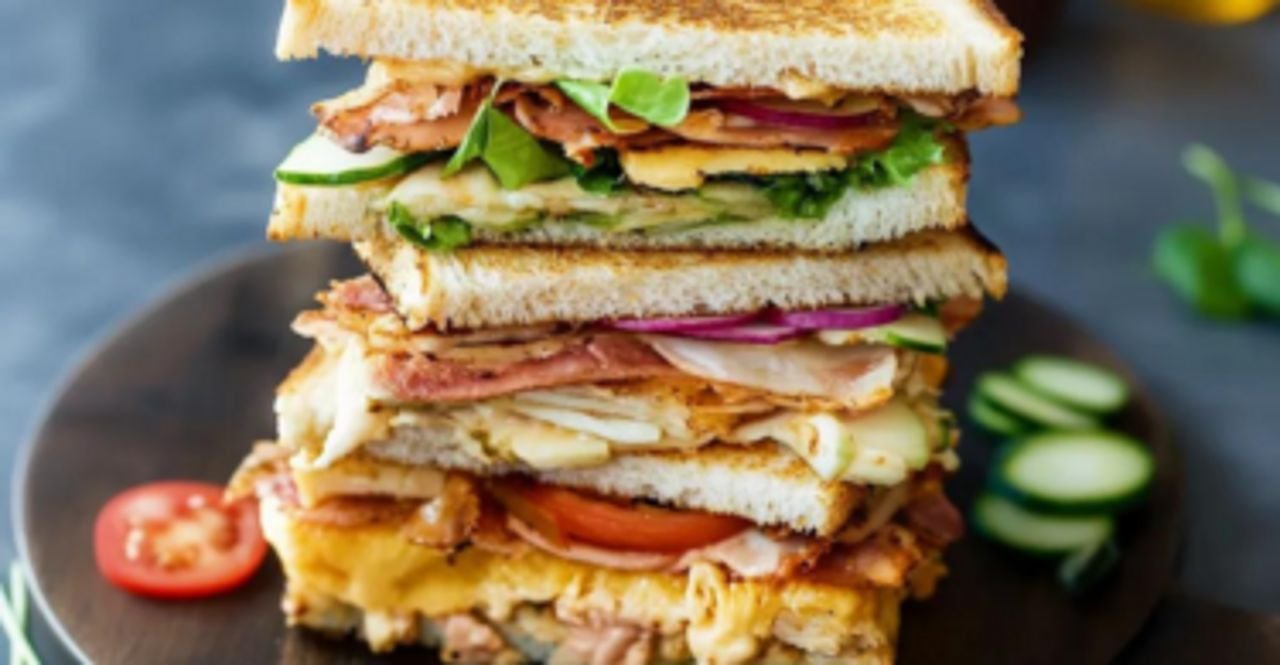 Schnelle Rezepte: New York Club Sandwich - Der ultimative Snack