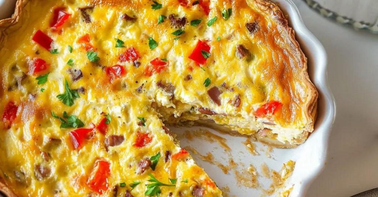 Low Carb Quiche ohne Boden: Leichtes und proteinreiches Frühstück