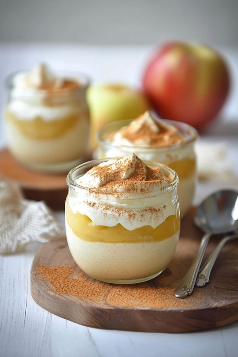 Zimtcreme mit Apfelmus – Ein Einfaches Herbstdessert