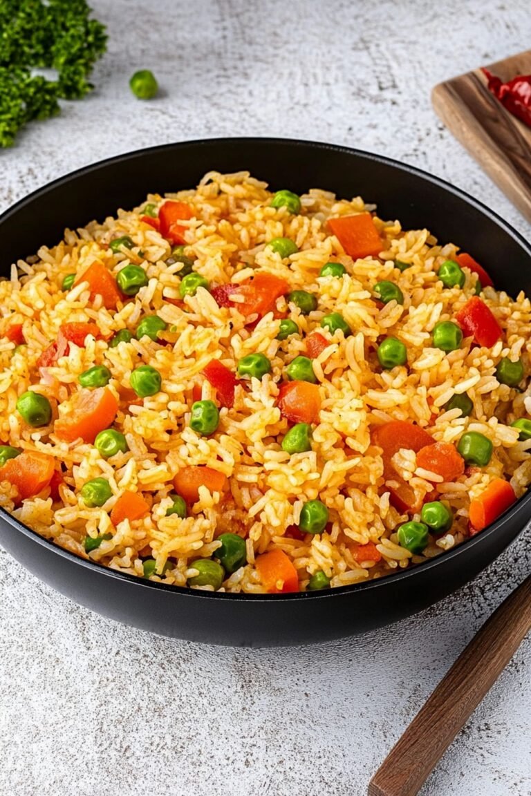 Reispfanne Mit Gemüse - Schnelles Vegetarisches Rezept