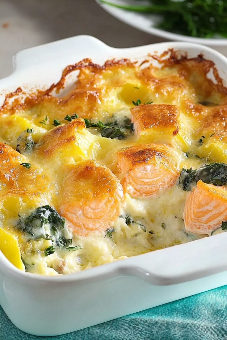 Schwedisches Lachsgratin – Einfaches Rezept für Lachs
