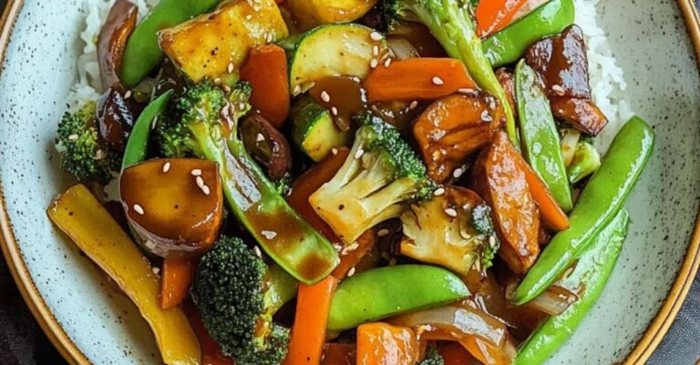 Asiatische Gemüsepfanne - Schnell und Lecker