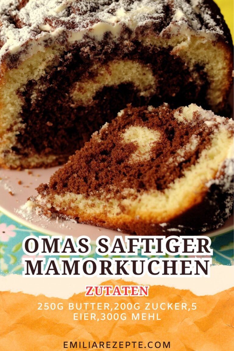 Mamorkuchen Rezept - Saftig und Lecker | Emilia Rezepte