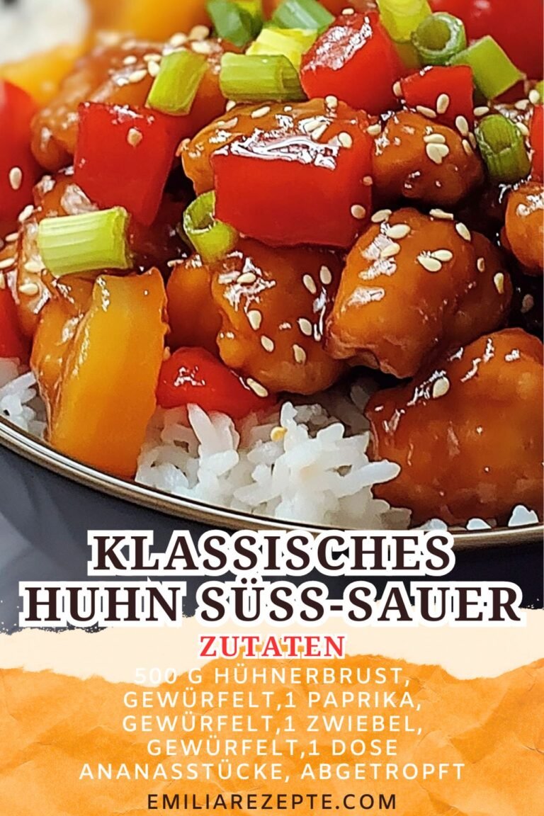 Klassisches Huhn süß-sauer Rezept