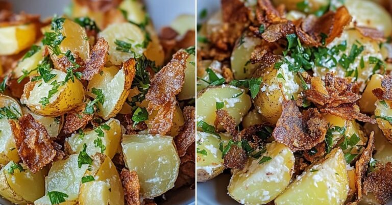 Knuspriger Kartoffelsalat – Perfekt als Beilage
