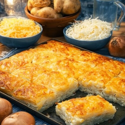Es ist sooo lecker die ganze Familie liebt es! – herzhafter Kartoffel-Käse-Auflauf extra recipe photo