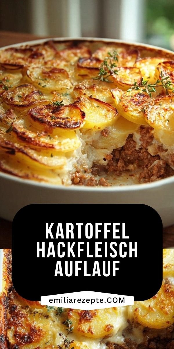 Dein perfekter Kartoffel-Hackfleisch-Auflauf – Herzhaft & Lecker! save this recipe