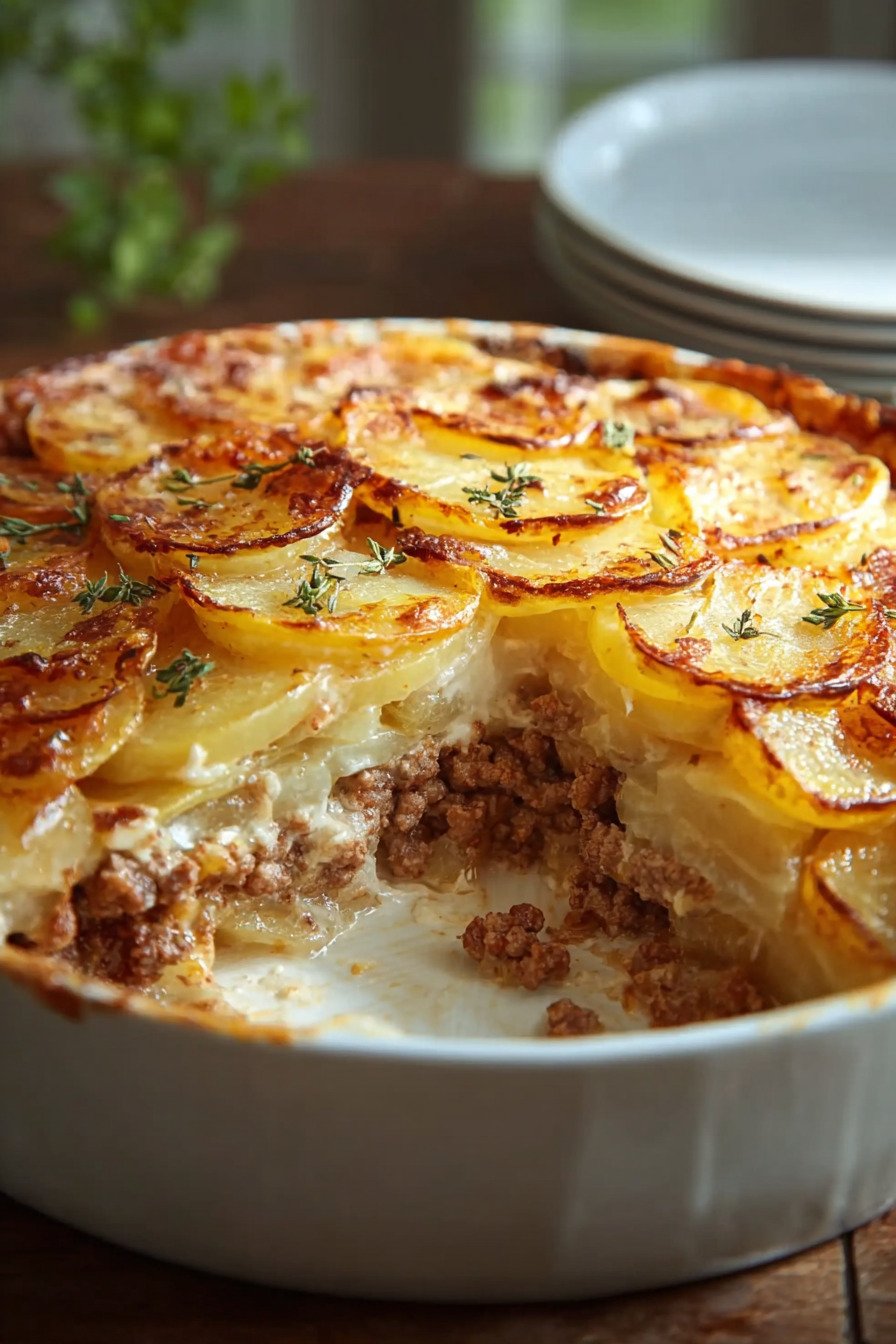 Dein perfekter Kartoffel-Hackfleisch-Auflauf – Herzhaft & Lecker! extra recipe photo