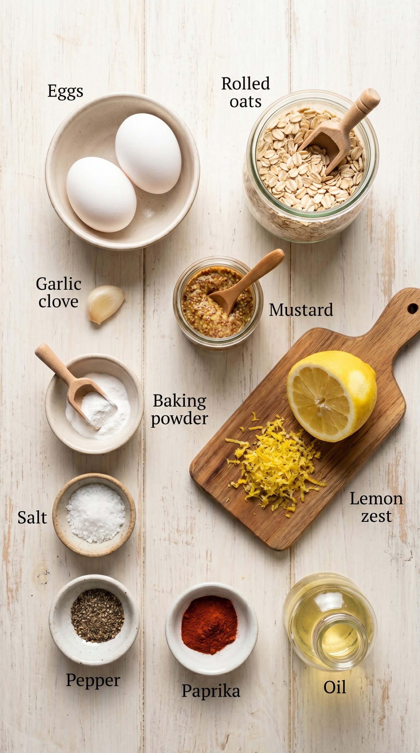 Proteinreiche Hüttenkäse-Taler – einfache und leckere Snacks recipe ingredients