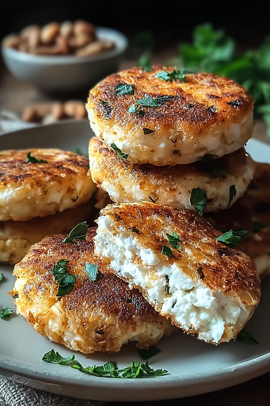 Proteinreiche Hüttenkäse-Taler – einfache und leckere Snacks final result