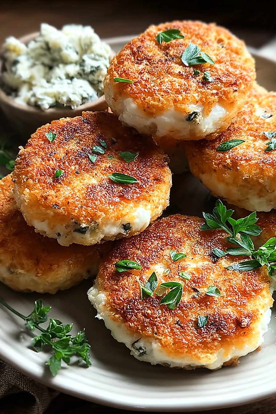Proteinreiche Hüttenkäse-Taler – einfache und leckere Snacks extra recipe photo