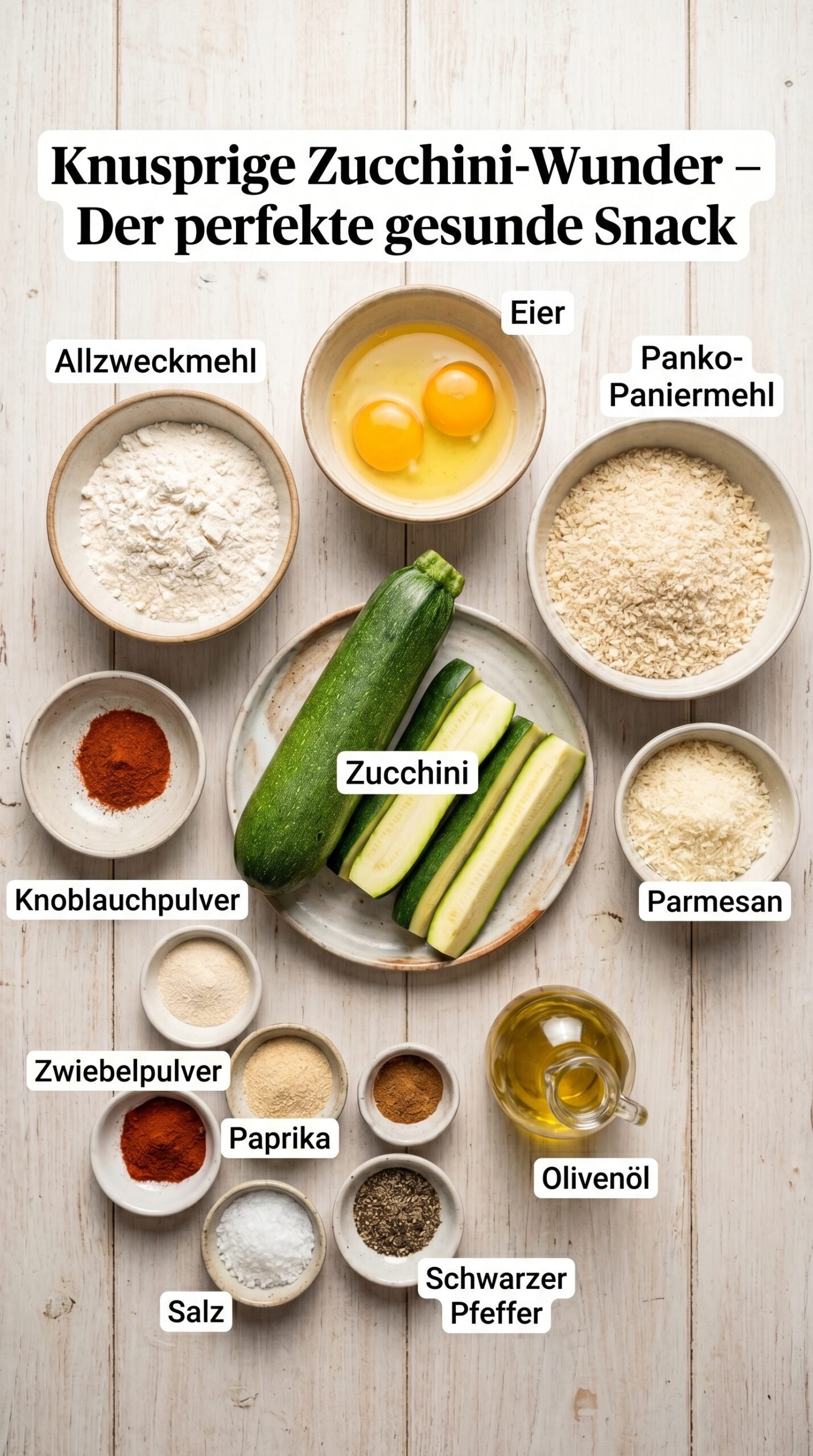 Knusprige Zucchini-Wunder – Der perfekte gesunde Snack recipe ingredients