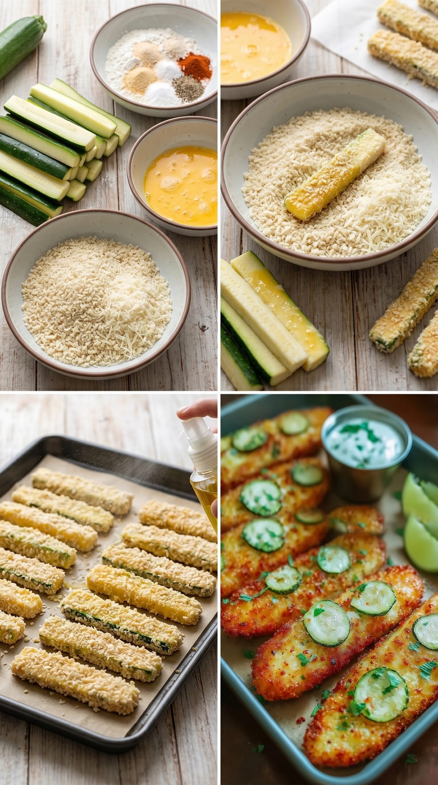 Knusprige Zucchini-Wunder – Der perfekte gesunde Snack recipe instructions