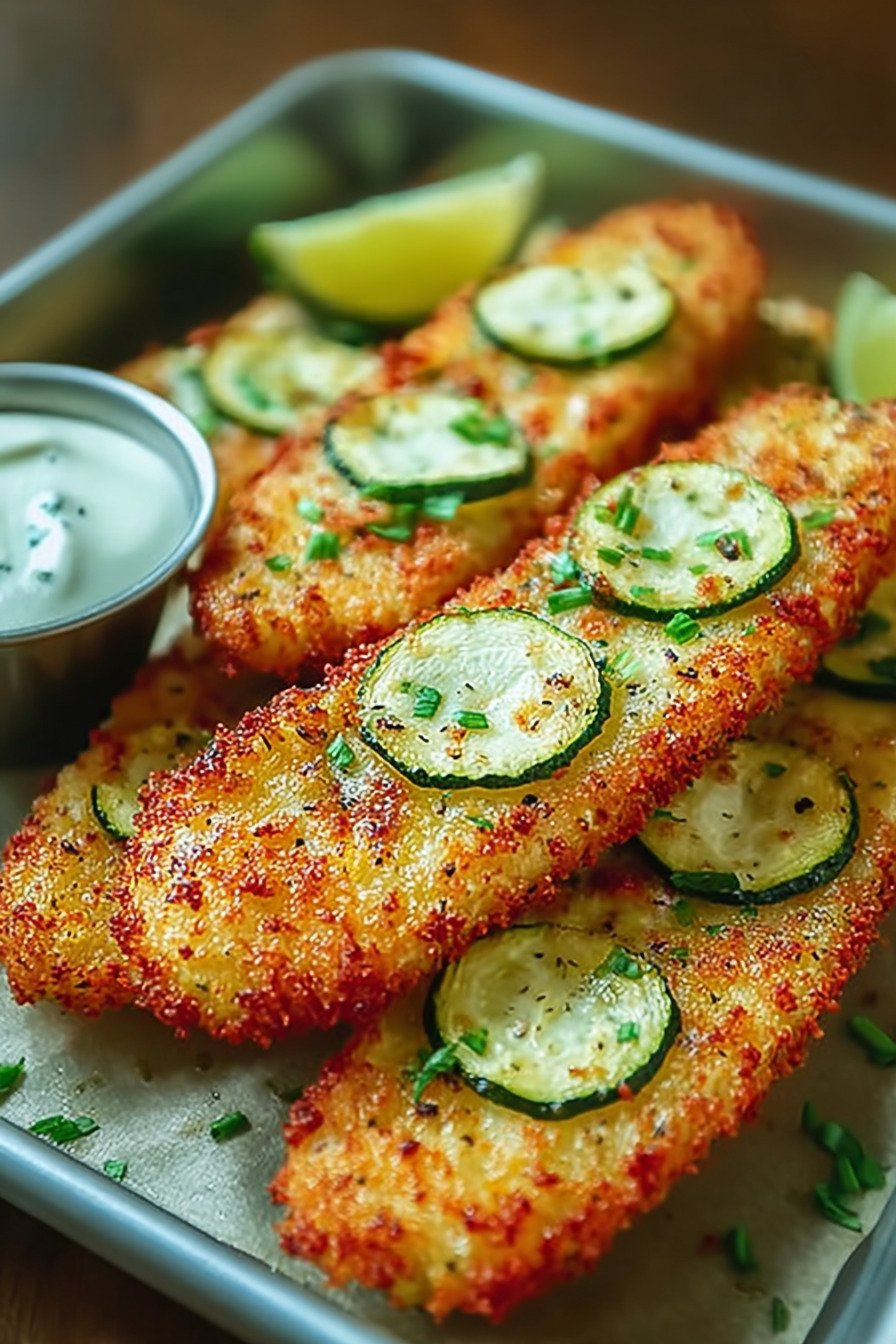 Knusprige Zucchini-Wunder – Der perfekte gesunde Snack extra recipe photo