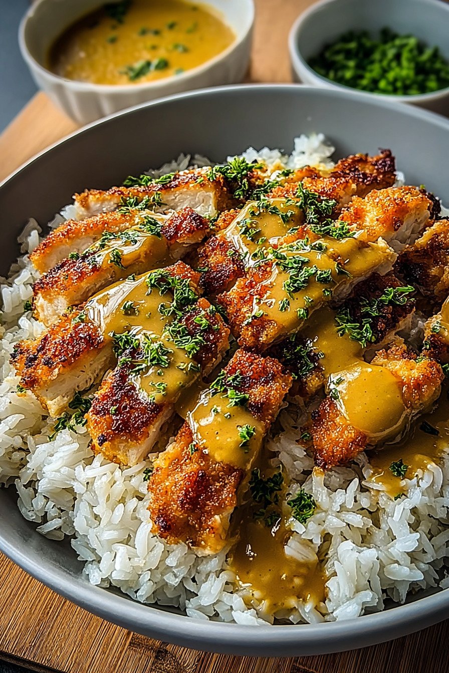 Honig Senf Hähnchen mit Reis aus der Pfanne recipe tips