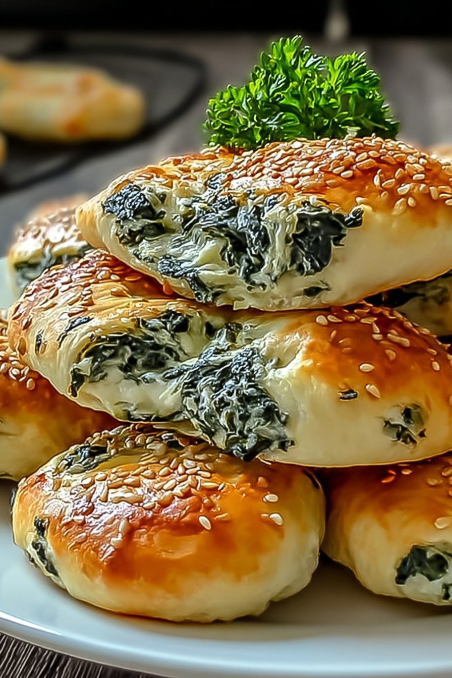 Einfache Spinat Hüttenkäse Flagels – Ein köstlicher Snack final result