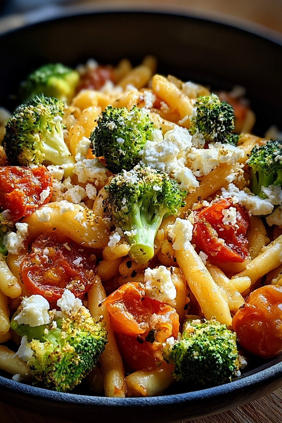 Schupfnudelpfanne mit Brokkoli, Feta und Tomaten recipe tips