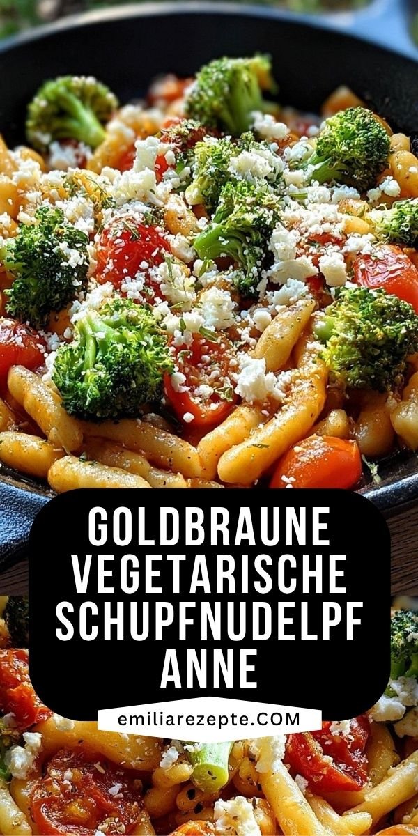 Schupfnudelpfanne mit Brokkoli, Feta und Tomaten save this recipe