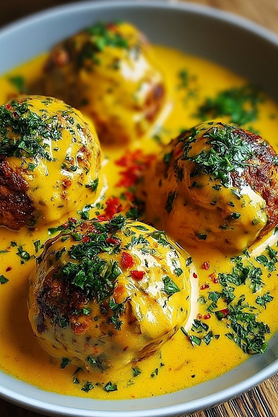 Vegane Linsenknödel in Curry-Sauce: Einfach, schnell und köstlich! extra recipe photo