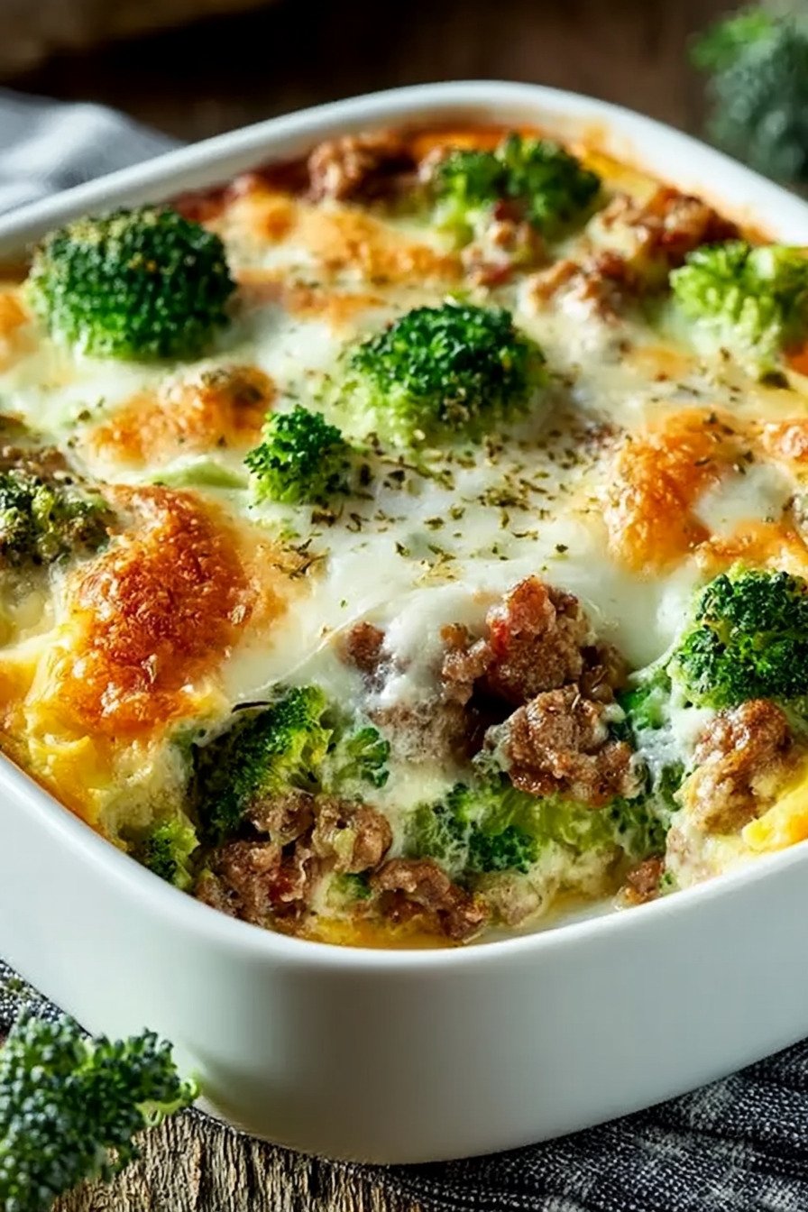 Dieser Low Carb Brokkoli Hack Auflauf macht dich satt und fit zugleich recipe tips