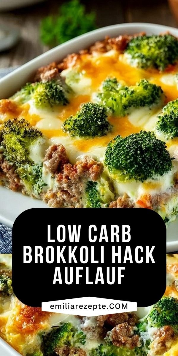 Dieser Low Carb Brokkoli Hack Auflauf macht dich satt und fit zugleich save this recipe