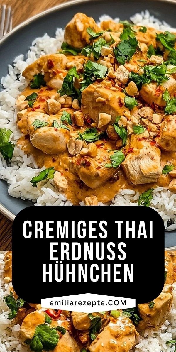 Unwiderstehliches Thai-Erdnuss-Hühnchen in 30 Min. save this recipe