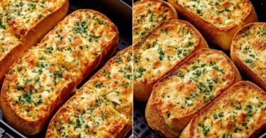 Knoblauchbrot aus dem Airfryer recipe photo