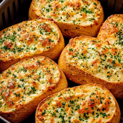 Knoblauchbrot aus dem Airfryer extra recipe photo
